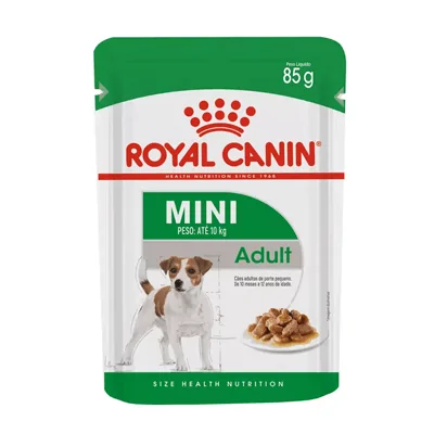 Ração Úmida Royal Canin Sachê para Cães Mini Adulto 85g