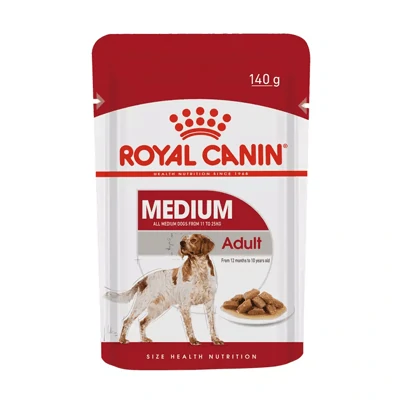 Ração Úmida Royal Canin Sachê para Cães Medium Adulto 140g

