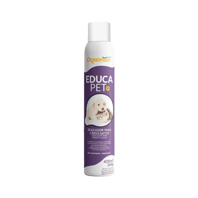 Educador Organnact Educa Pet para Cães e Gatos Aerossol 350ml