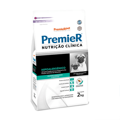 Ração Premier Nutrição Clínica Hipoalergênico para Cães de Pequeno Porte