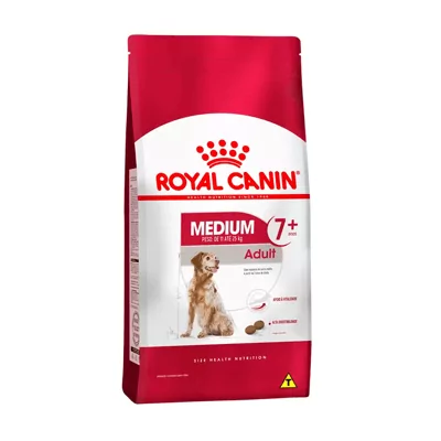 Ração Royal Canin Medium 7+ Cães Adultos