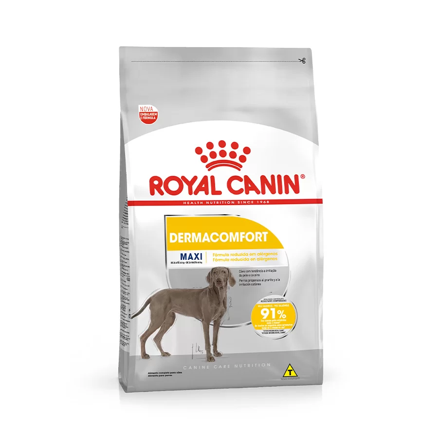 Ração Royal Canin Maxi Dermacomfort - Cães Adultos - 10kg