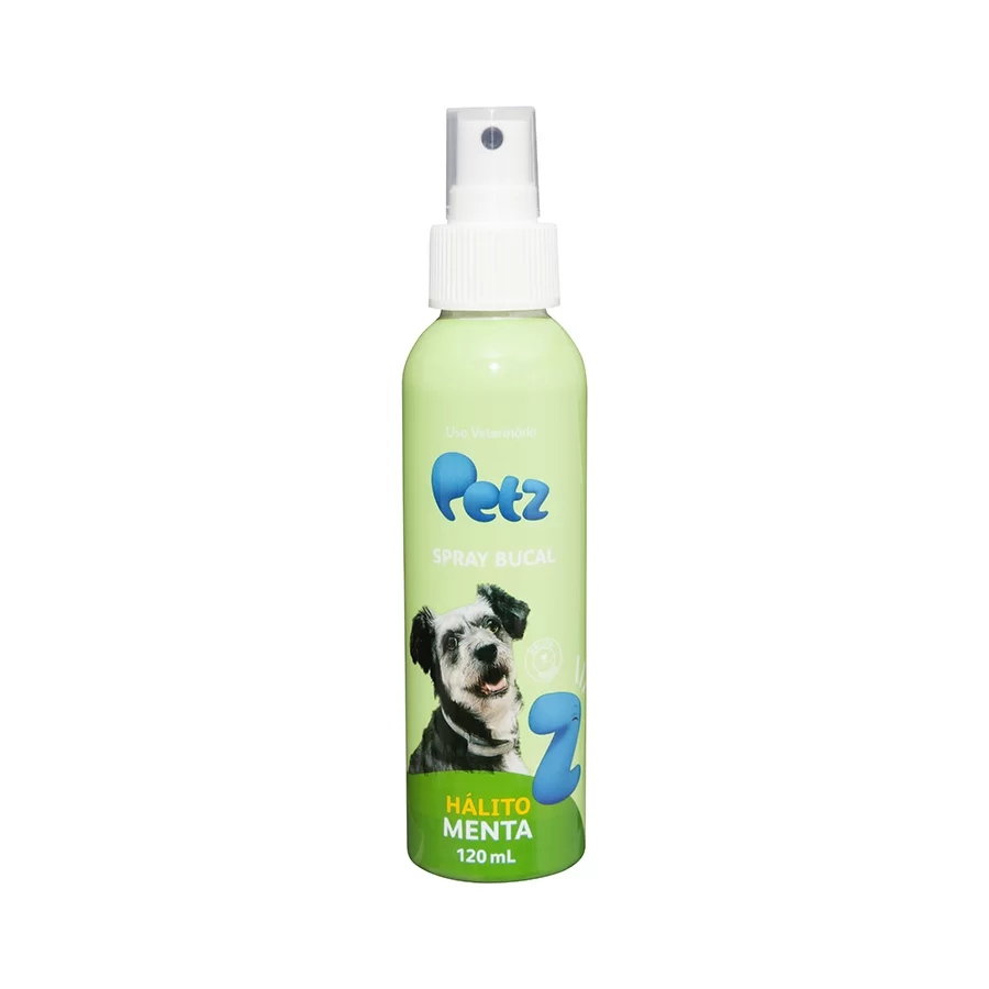 Spray Bucal Petz Menta para Cães e Gatos 120ml