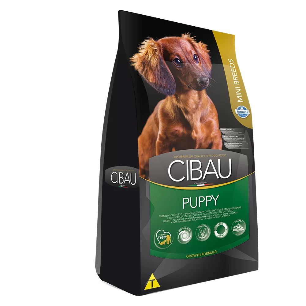 Ração Cibau para Cães Filhotes Raças Mini