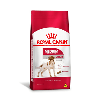 Ração Royal Canin Medium Adult para Cães Adultos de Porte Médio