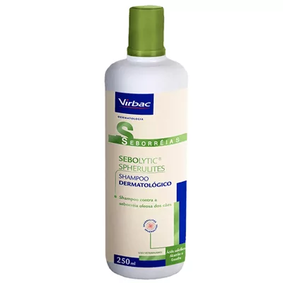 Shampoo Virbac Sebolytic Spherulites para Cães 250ml