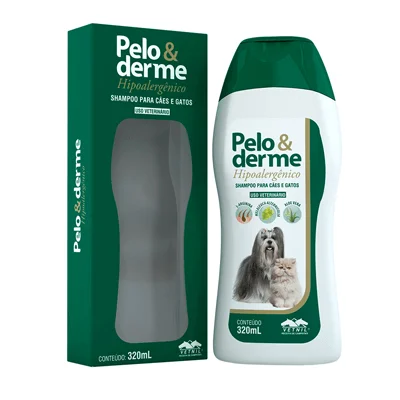 Shampoo Pelo e Derme Vetnil Hipoalergênico