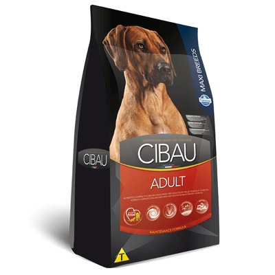 RRação Cibau Maxi Breeds para Cães Adultos de Raças Grandes e Gigantes - 15kg<