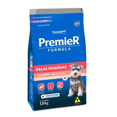 Ração Premier Fórmula para Cães Filhotes de Raças Pequenas Sabor Frango

