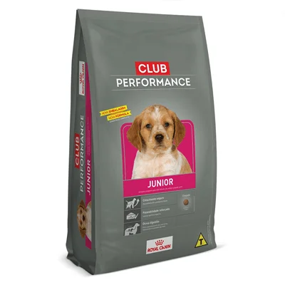 Ração Royal Canin Club Performance Junior Cães Filhotes