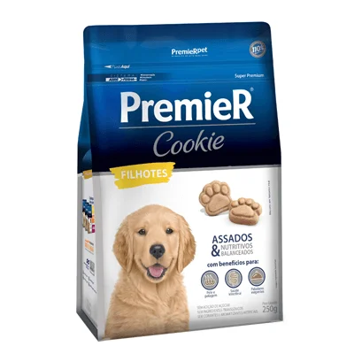 Biscoito Premier Cookie para Cães Filhotes 250g