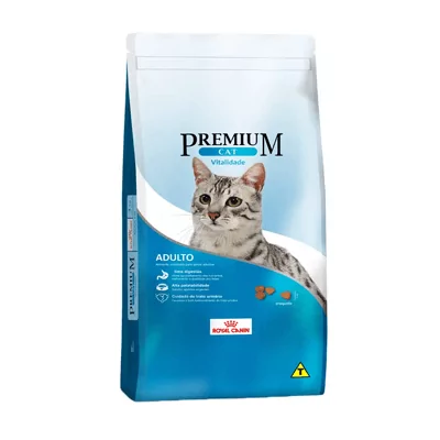 Ração Royal Canin Premium Cat Vitalidade para Gatos Adultos
