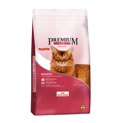 Ração Royal Canin Premium Cat para Gatos Adultos Castrados